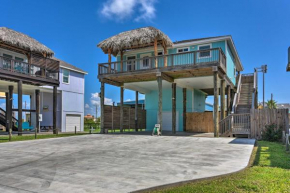 Sea Breeze Crystal Beach Home - Walk to Beach!